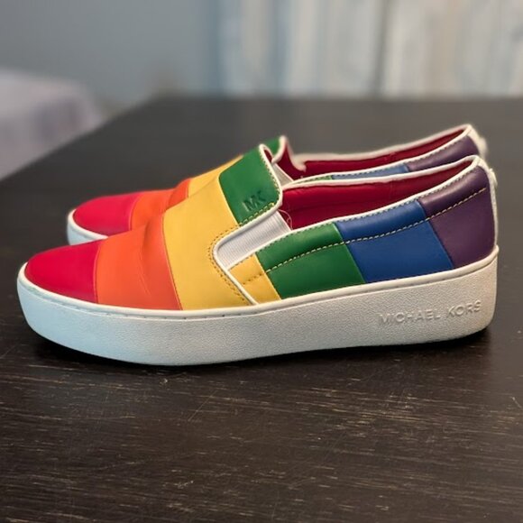 MICHAEL KORS DYLAN RAINBOW PRIDE - Limited Edition - Picture 1 of 7